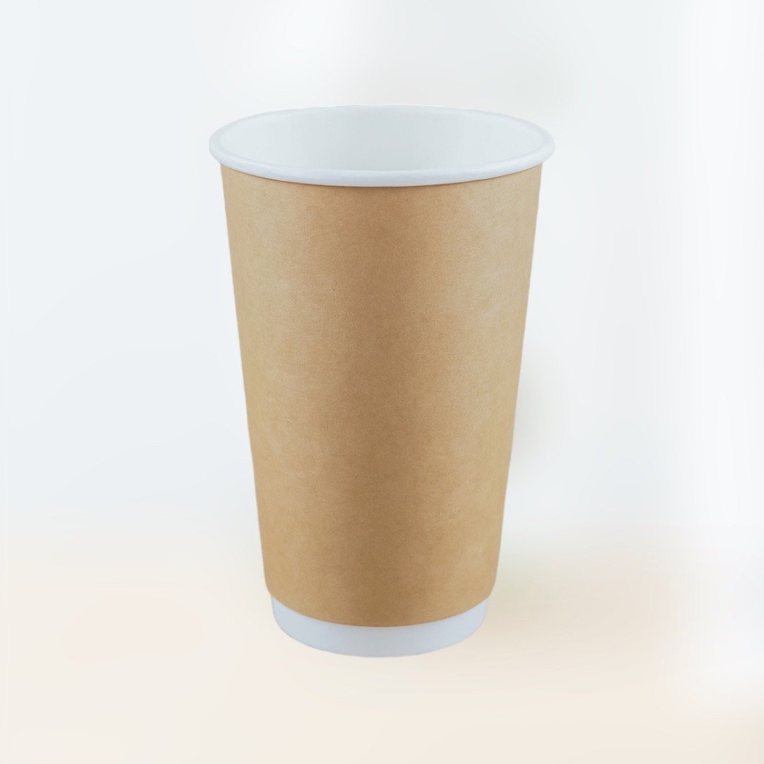 Shop IDEAL PACK Ideal Pack Eco Paper Cup, 6oz, Pack of 50pcs, Brown